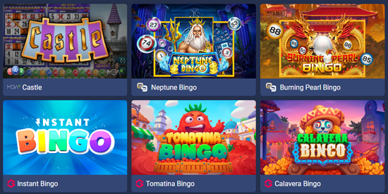 Bingo rooms on 1xBet